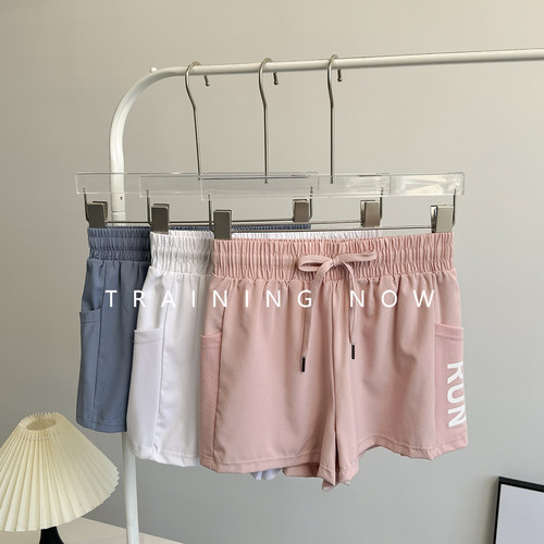 防走光运动短裤女跑步健身短裤