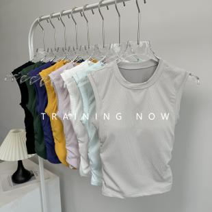 运动内衣女防震聚拢瑜伽背心女夏季 普拉提上衣收副乳健身文胸 新款