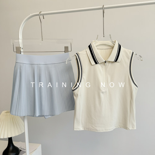 羽毛球服运动套装女夏2026新款