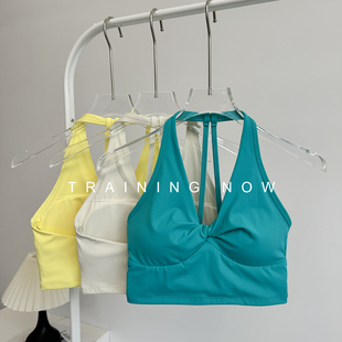 运动背心女瑜伽内衣高级感外穿美背高强度防震健身服上衣文胸bra