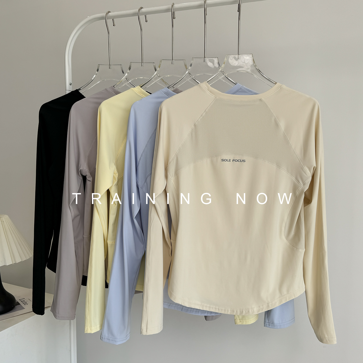 宽松瑜伽服长袖女秋季跑步锻炼