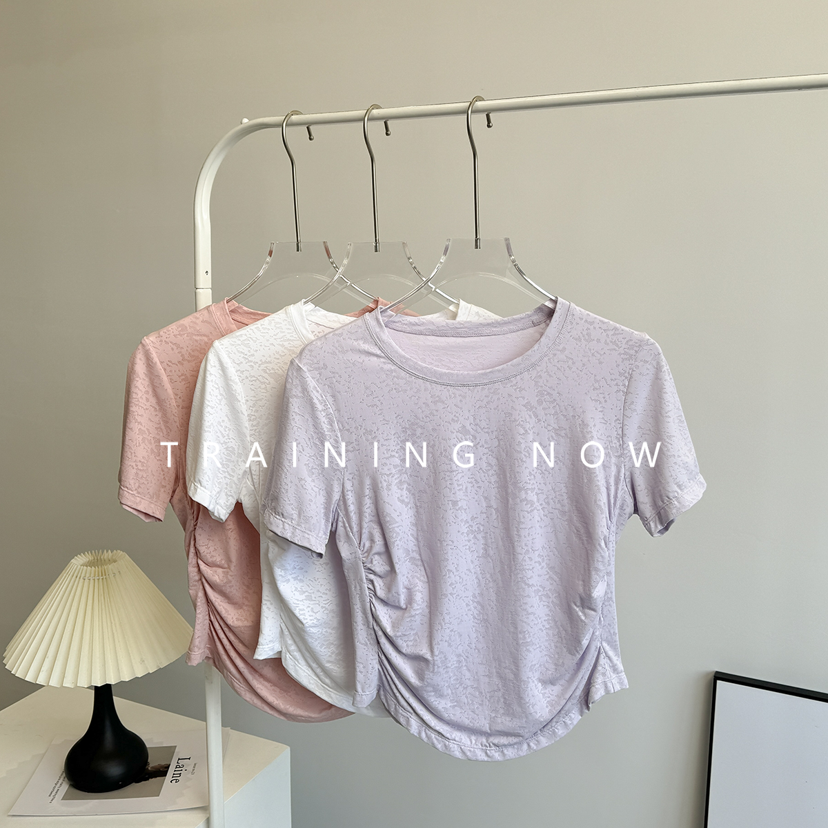 运动短袖女夏季短款修身显瘦