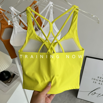 美背运动内衣女性感背心健身