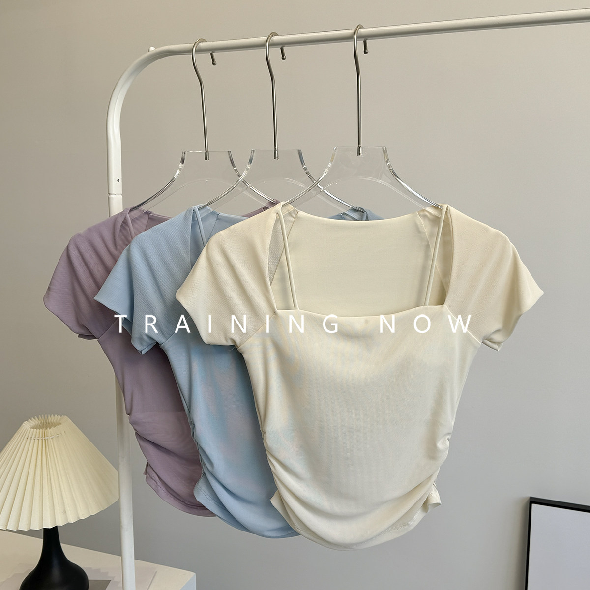 带胸垫瑜伽服女修身显瘦运动上衣高级感短袖T恤普拉提训练健身服,运动服/休闲服装,运动T恤,淘宝优惠券,粉丝福利购,淘宝优惠卷