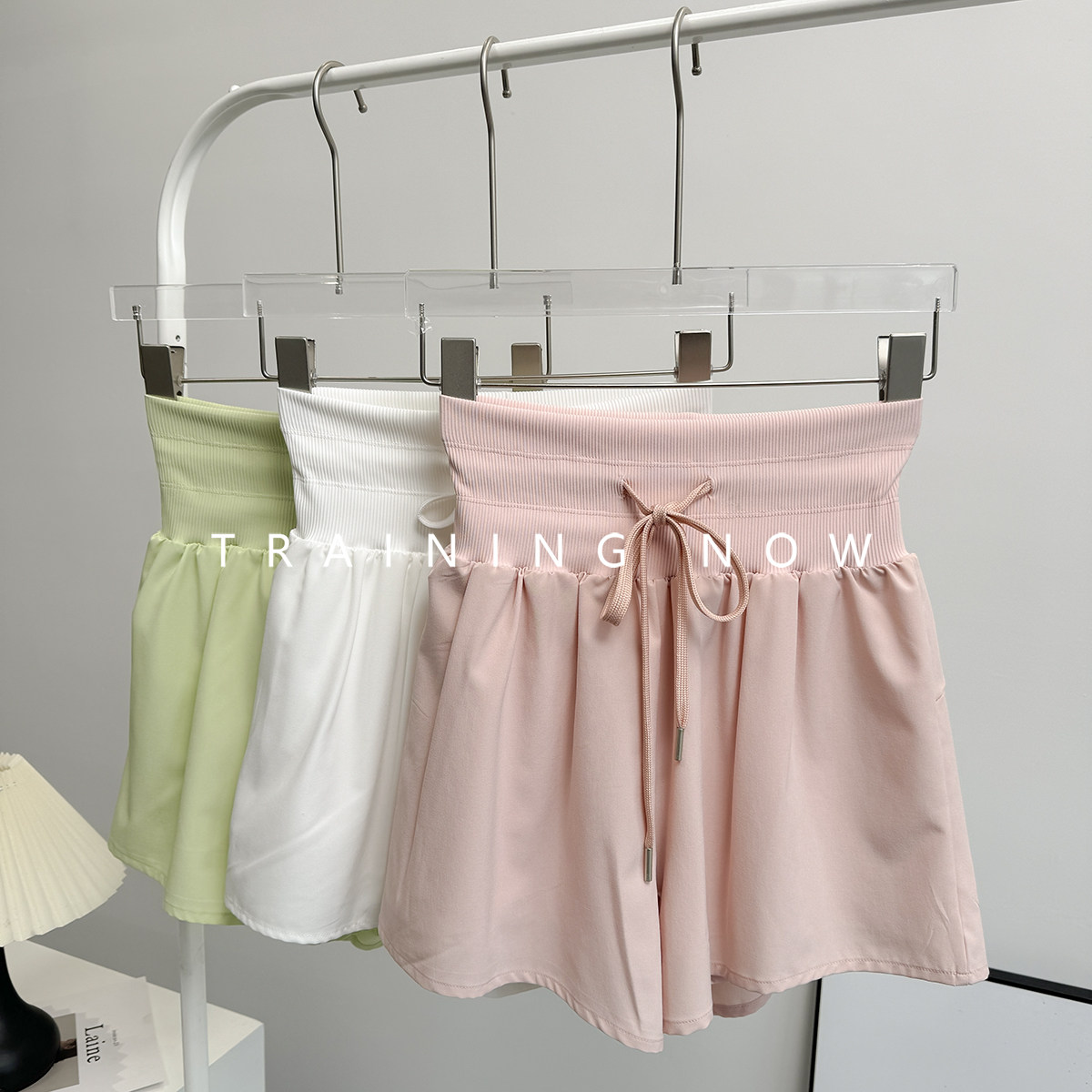 假两件防走光运动短裤女夏高腰显瘦健身房跑步速干服普拉提瑜伽裤,运动服/休闲服装,运动中长裤／短裤,淘宝优惠券,粉丝福利购,淘宝优惠卷