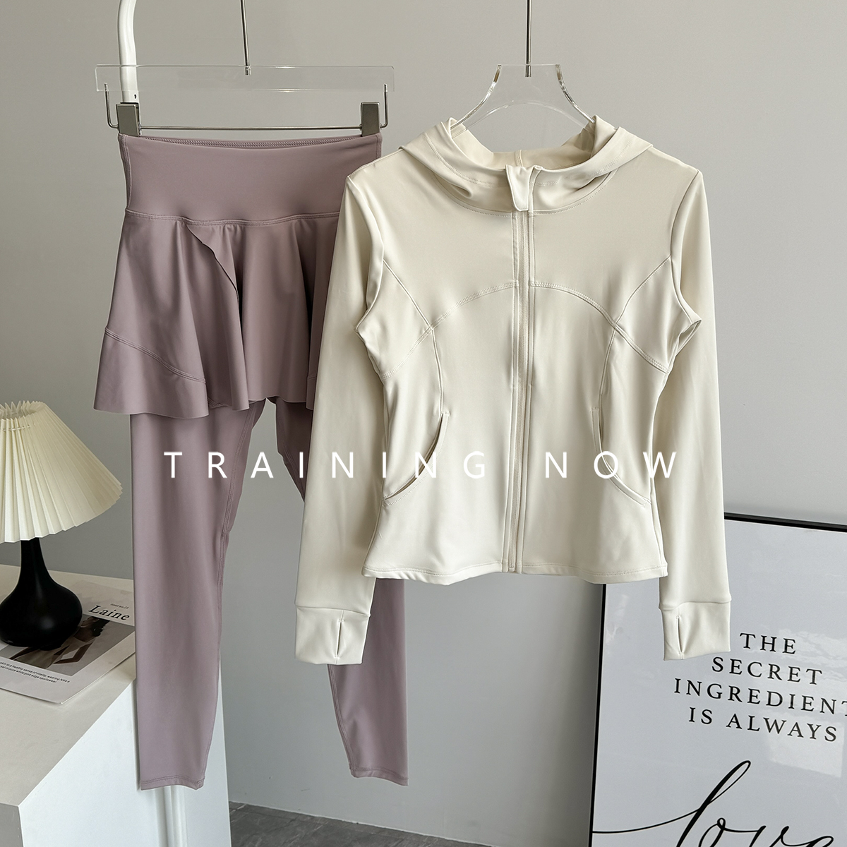 高级感秋冬季运动套装女普拉提