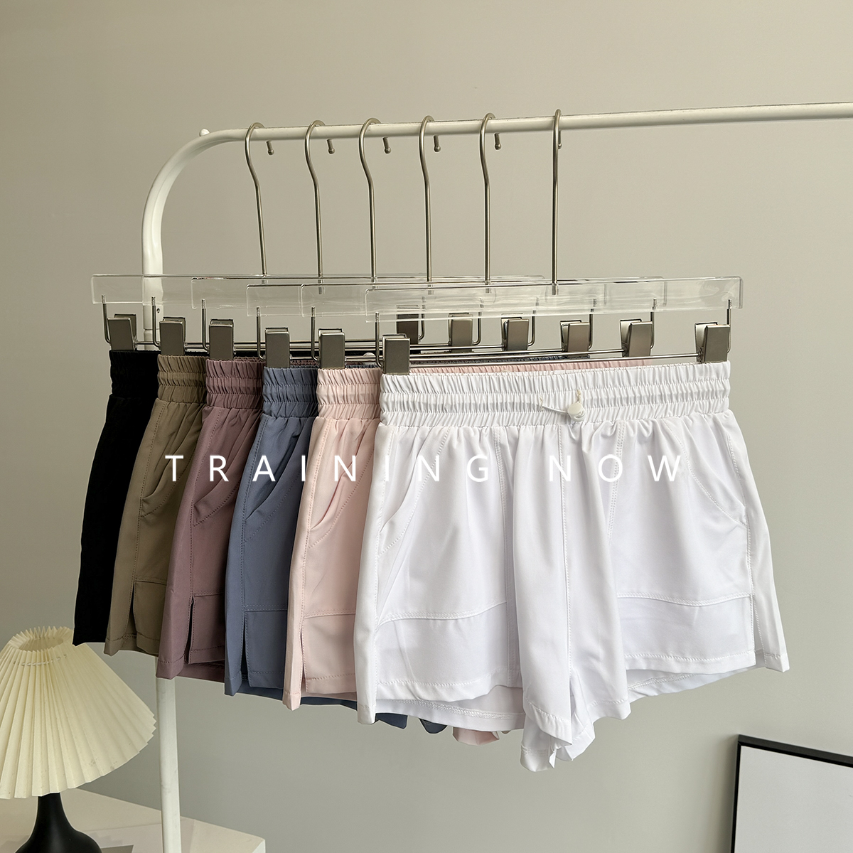 速干运动短裤女夏季新款高腰