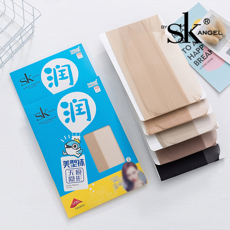 sk360无缝裆部丝袜女夏季5D超薄防脱丝无痕隐形天鹅绒连裤袜8863