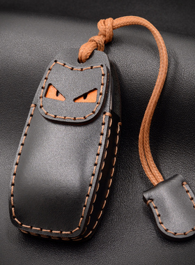 适用于奔驰E300L C260L C200 GLC CLS GLS GLA钥匙包套真皮个性扣