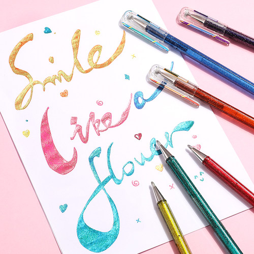 派通金属色珠光笔牛奶色彩笔套装