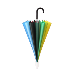 儿童雨伞中大童学生上学专用全自动防回弹加大号16骨长柄双人暴雨