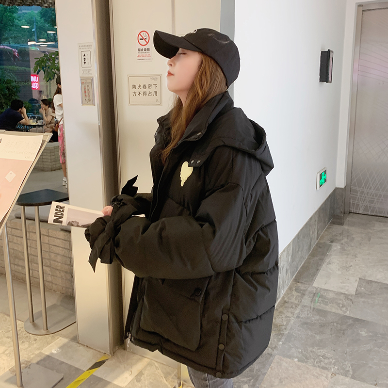 和锋金羽短款oversize秋冬季棉服