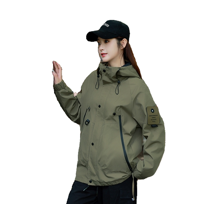 男女同款三防面料冲锋衣