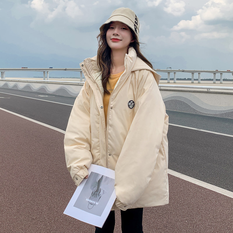 加厚面包服短款羽绒棉衣棉服女韩版宽松冬季外套小棉袄2021年新款