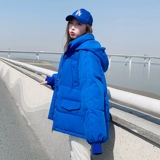 Короткий пуховик с пухом, демисезонная куртка, коллекция 2022