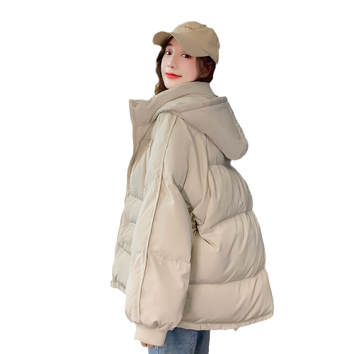 oversize面包服短款羽绒棉衣棉服女2026年新款潮秋冬季外套厚棉袄