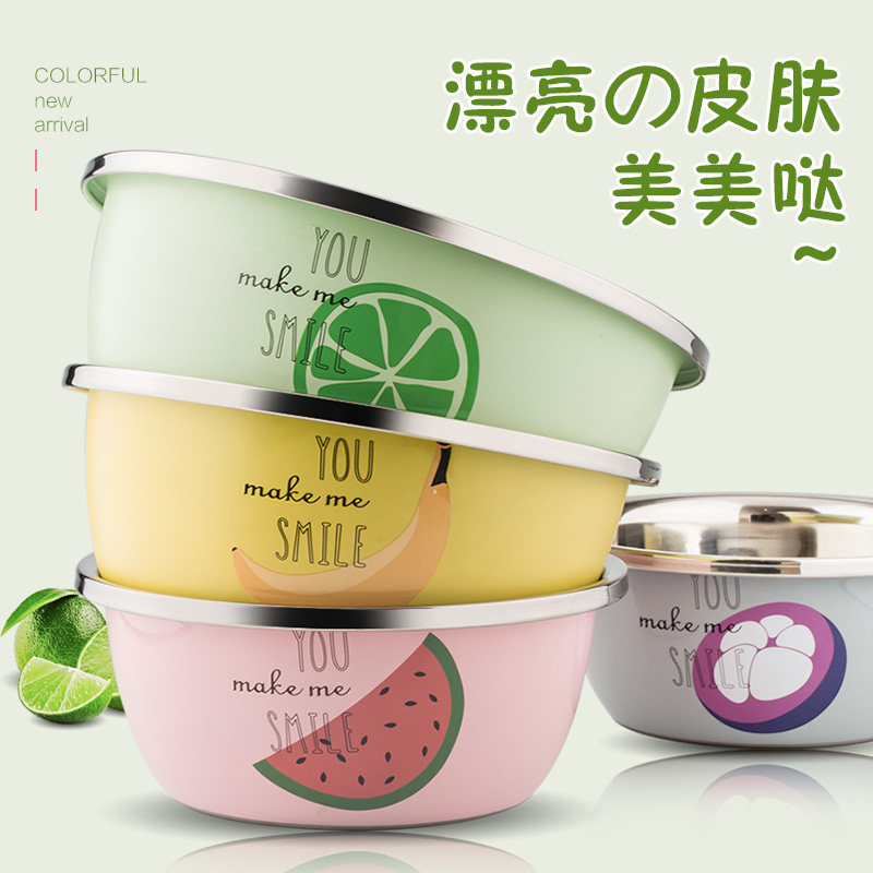 304不锈钢盆子加厚家用 厨房烘焙G打蛋和面盆汤盆洗菜盆套装,餐饮具,盆,淘宝优惠券,粉丝福利购,淘宝优惠卷