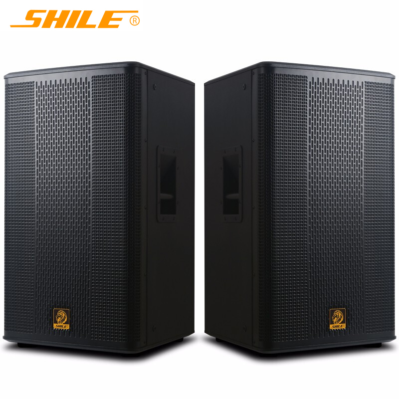 狮乐（SHILE）BX-115舞台无源音箱户外定阻式额定功率250W音箱