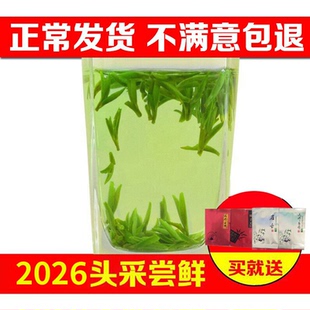 雀舌茶叶 毛尖绿茶250g 四川峨眉山明前头采雀舌春茶 2026新茶