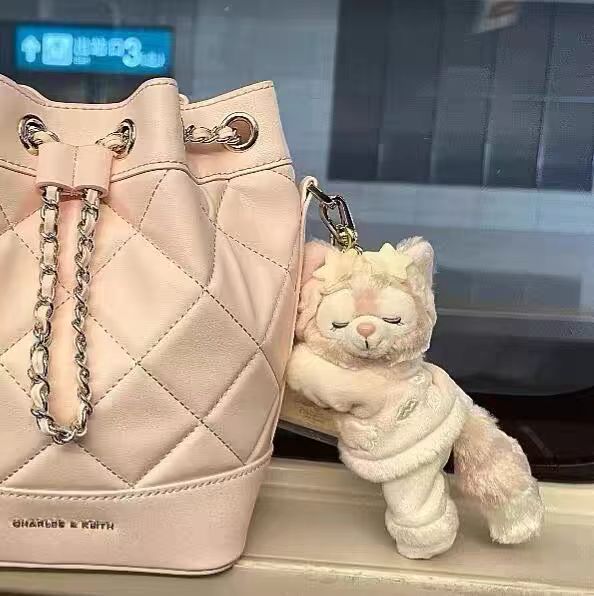 甜梦玲娜贝儿睡姿赖赖达菲雪莉玫钥匙挂件星黛露毛绒公仔玩偶娃娃