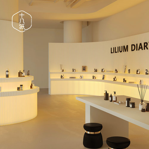 十八纸轻物纸墙可置物发光背景墙