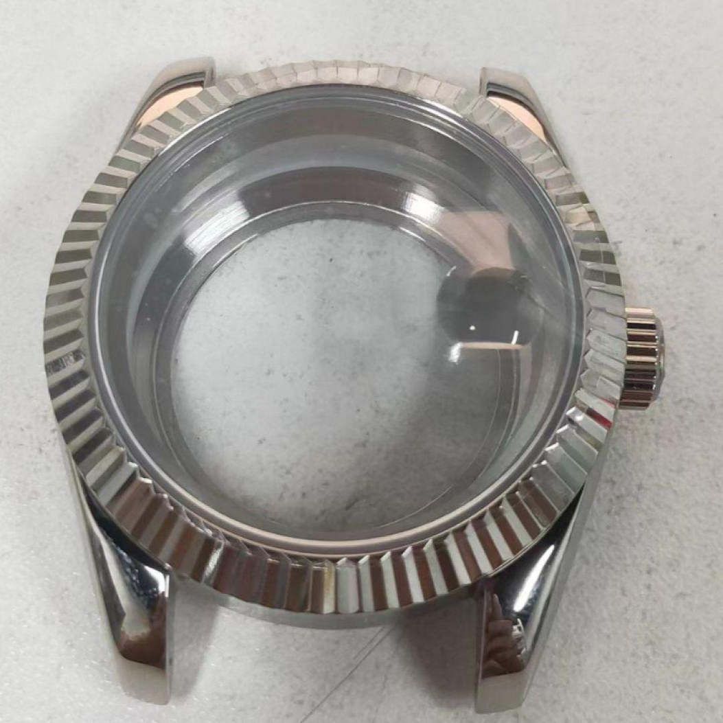 日志款39mm双历手表壳适用于8285机芯 表耳宽20mm