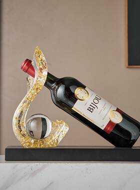 红酒架摆件家用客厅酒柜轻奢高档