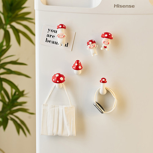 蘑菇冰箱贴磁贴个性创意磁吸