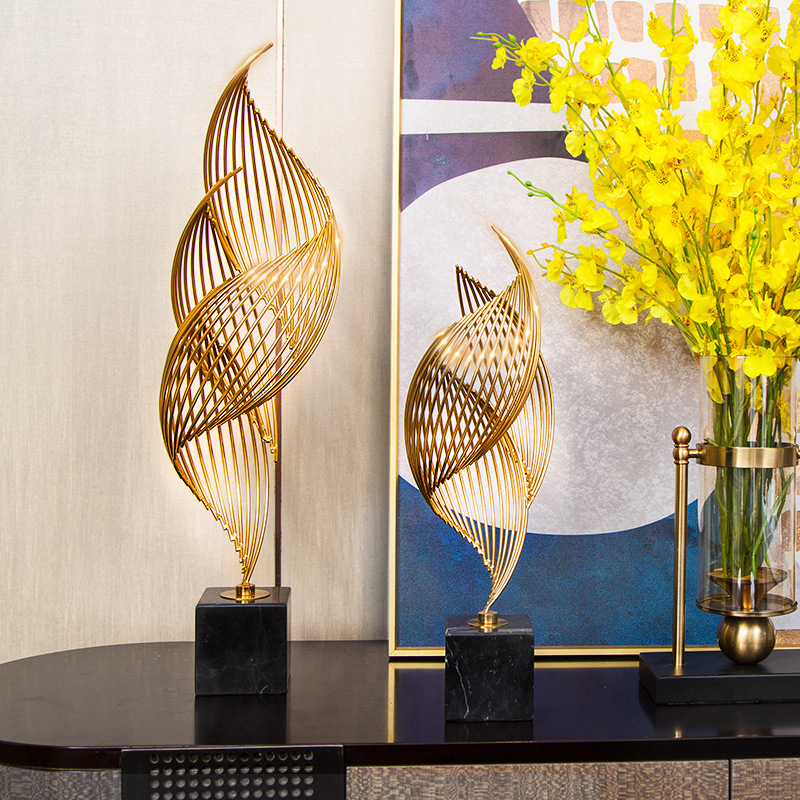 海螺工艺品装饰摆件高档高端