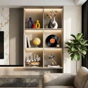 电视柜摆件2026新款客厅酒柜装饰品高端大气上档次玄关高级感花瓶