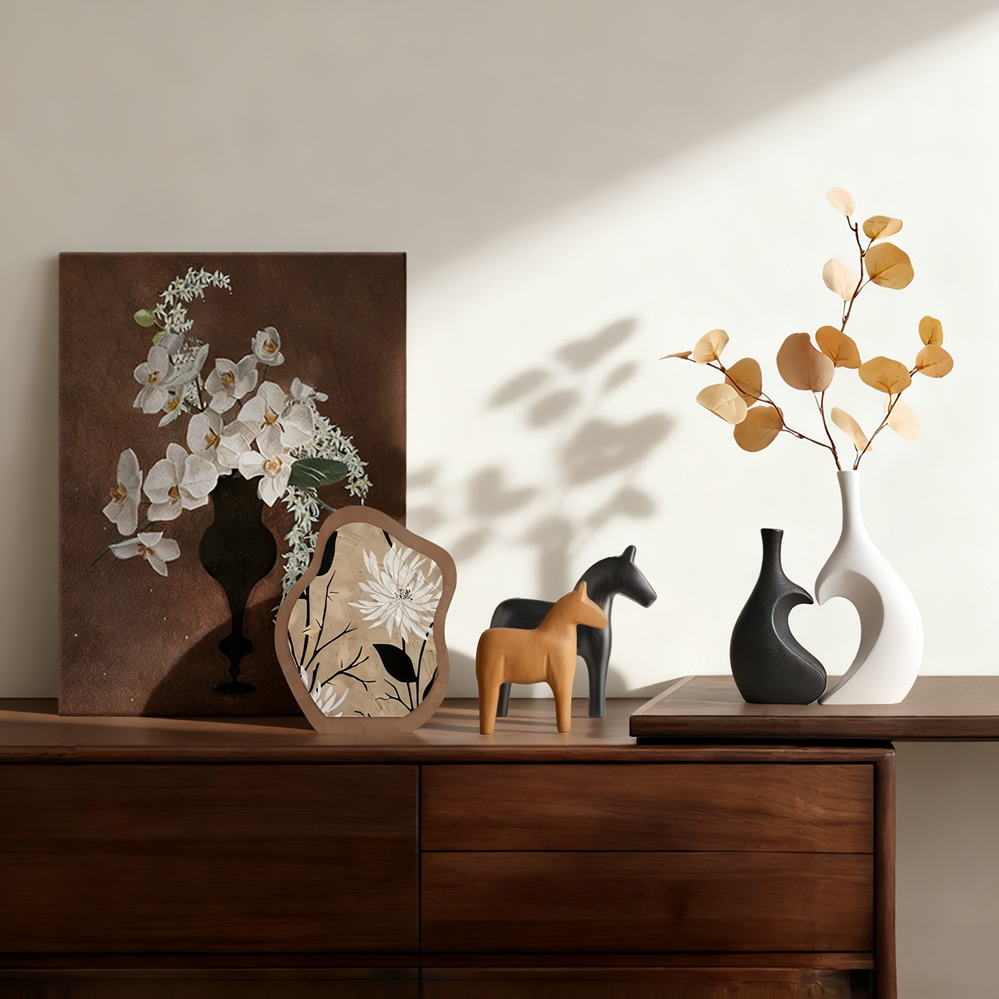 【中古风】高级感电视柜斗柜组合