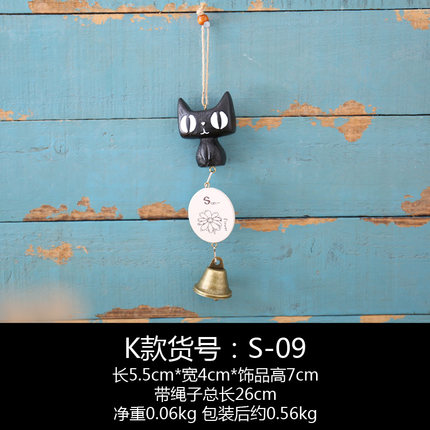 日式风铃小挂饰家居卧室可爱萌物门饰装饰品创意生日礼物铃铛挂件