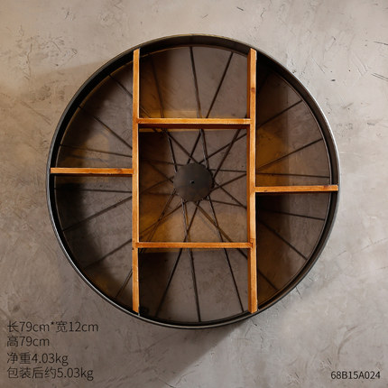 复古客厅房间墙上挂件创意家居酒吧餐厅墙壁墙面装饰品置物架壁挂