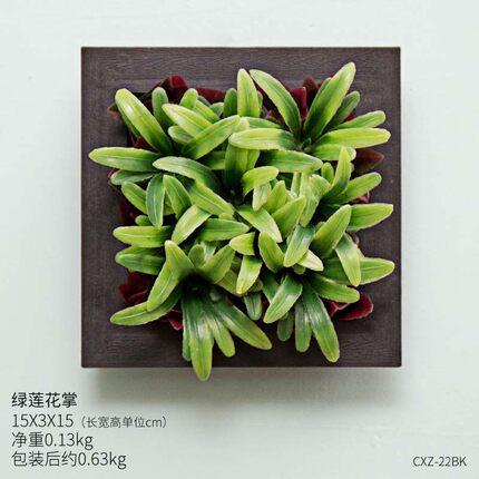创意仿真花植物挂件餐厅家居墙面装饰品房间客厅卧室墙壁墙上挂饰