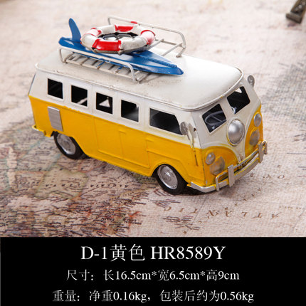 创意复古美式老爷车汽车模型酒柜装饰品摆件家居客厅柜房间小摆设