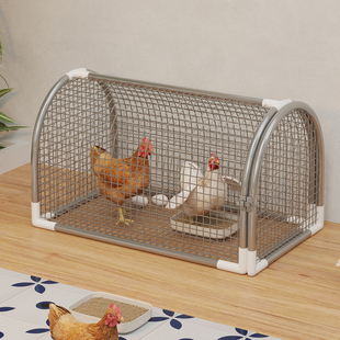 跑道走地鸡笼子隧道庭院家用笼防腐防锈防黄鼠狼家禽养殖专用笼子