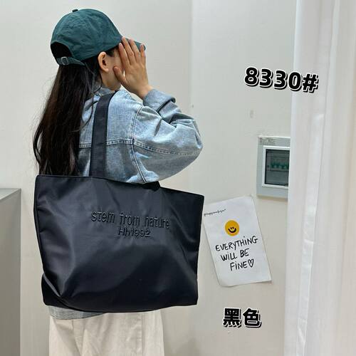 2025新款时尚潮流百搭休闲日常单肩女包托特包Hh1992/8330牛津布