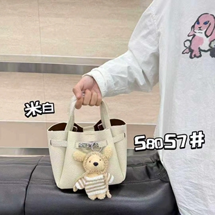 时尚 洋气百搭斜挎高级感手提水桶包手拎包美乐提58057 包2026新款