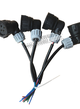 中国重汽豪沃A7配件气压传感器接头插头HOWOA7气压传感器接头