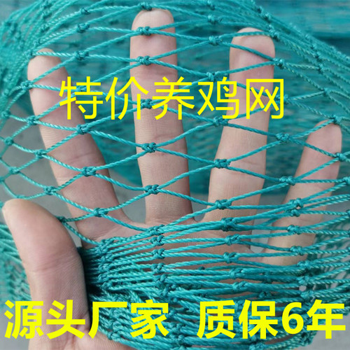 养鸡网尼龙养殖网围栏网菜园网拦鸡网护栏网防护网防鸟网