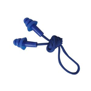 思创 1280耳塞 隔音耳塞 防噪音 蓝色耳罩 硅胶耳塞 圣诞树型耳塞