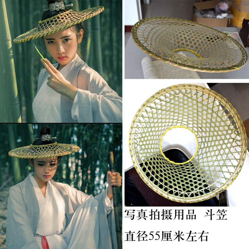 明朝斗笠帽,笠帽,斗笠帽_大山谷图库