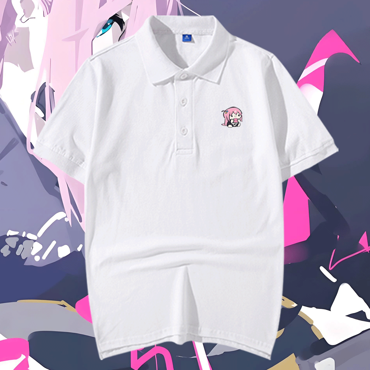 周边短袖男夏季二次元定制POLO衫
