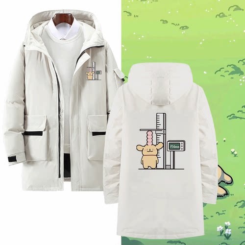 男女休闲百搭冬季带帽拉链羽绒服