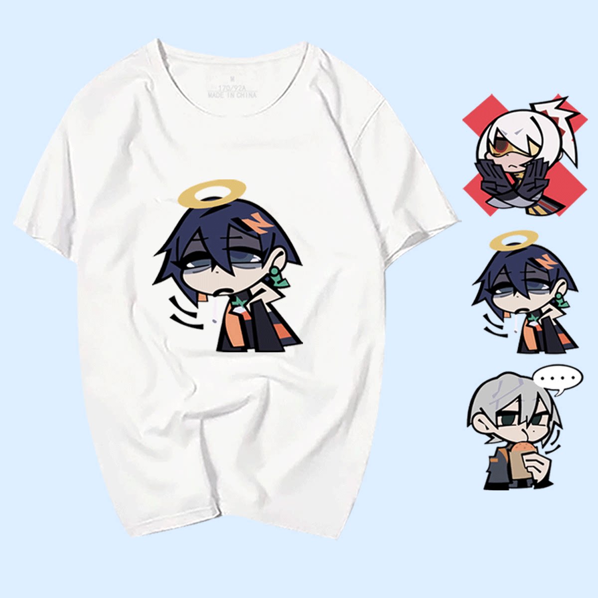 绝区零游戏绳匠法厄同无阵营周边衣服男女同款纯棉定制短袖T恤衫