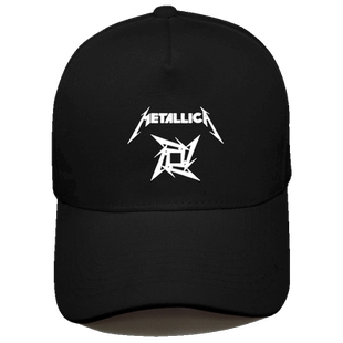摇滚乐队metallica欧美潮牌男女潮ins宽松百搭慵懒风秋冬棒球帽子