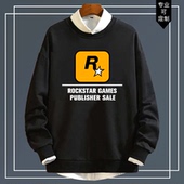 GTA游戏5公司R星Rockstar Games电玩周边休闲可定制男女圆领卫衣