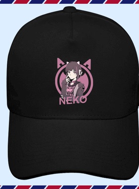 NEKO电子音乐手游泡芙ROBO世界Cytus 2周边男女春秋鸭舌棒球帽子