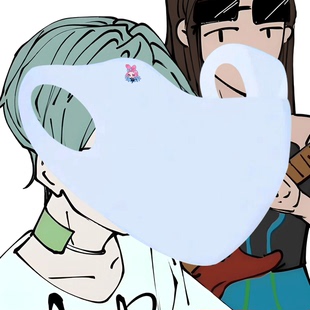 异形舞台联名库洛米玉桂狗动漫男女情侣夏可定制防晒防紫外线面罩