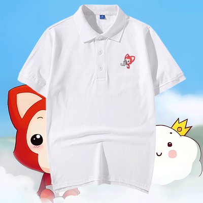 潮流宽松百搭半截袖定制POLO衫